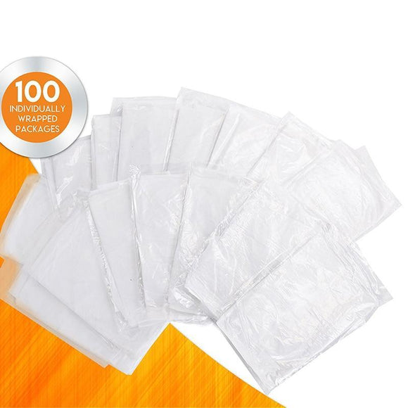 White Disposable Cleaning Apron