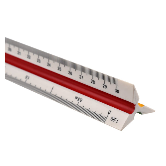Plastic Triangular Scale Ruler