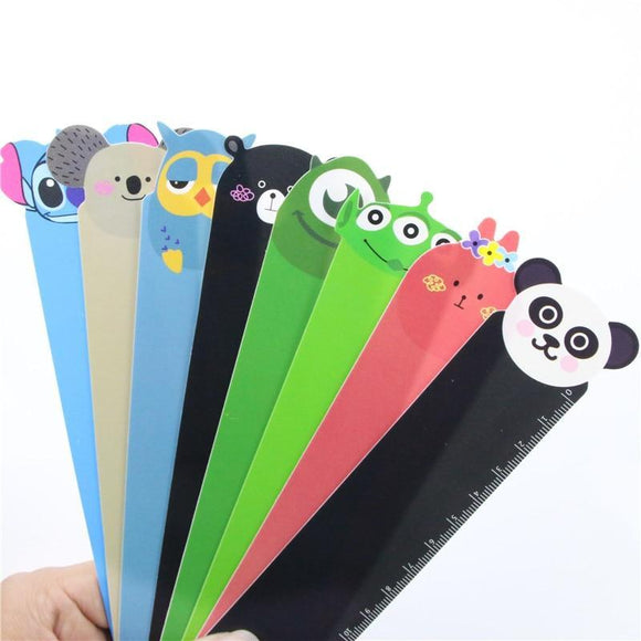 Random Panda Owl Straight Ruler